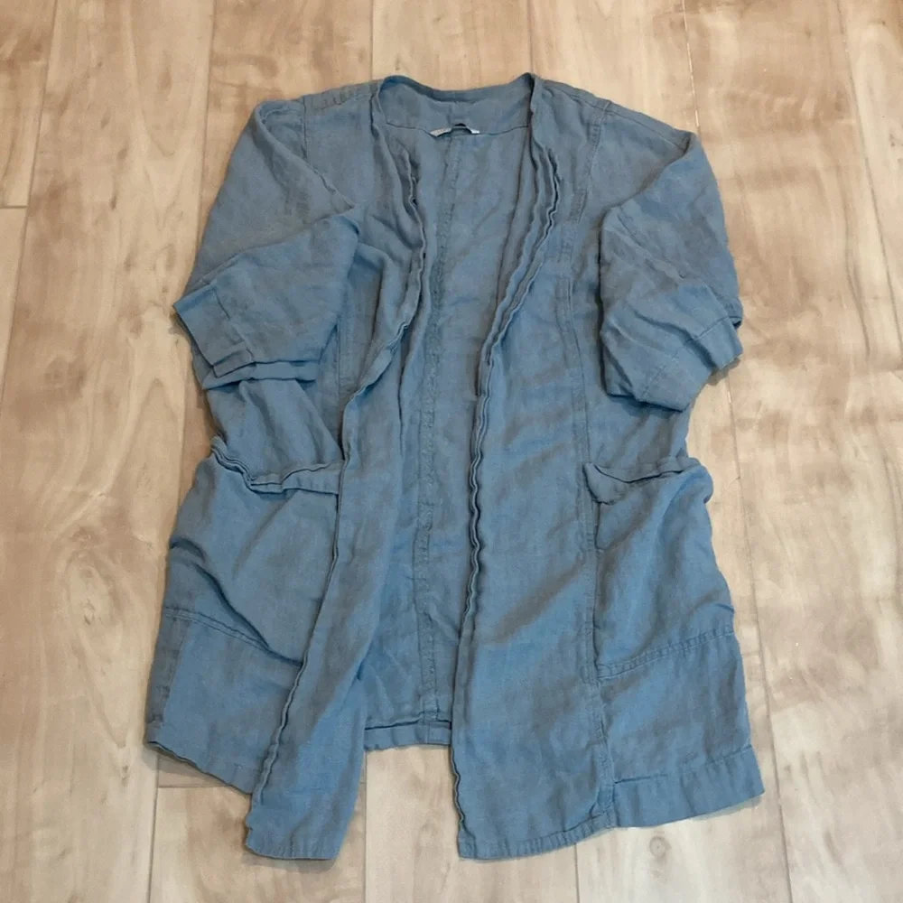 Linenfox open blazer - Picture 13 of 15